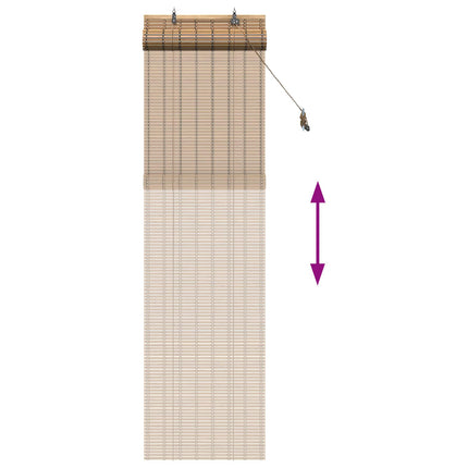 Rullgardin Natur 70 x 220 cm Bambu