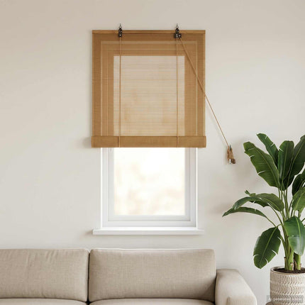 Rullgardin Brun 70 x 160 cm Bambu