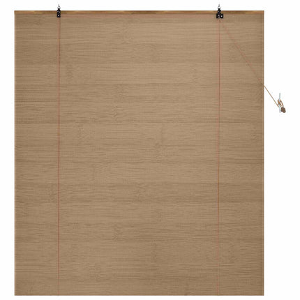 Rullgardin Brun 160 x 160 cm Bambu