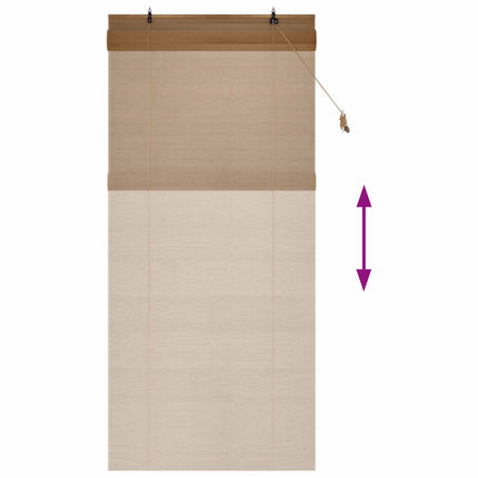 Rullgardin Brun 120 x 220 cm Bambu