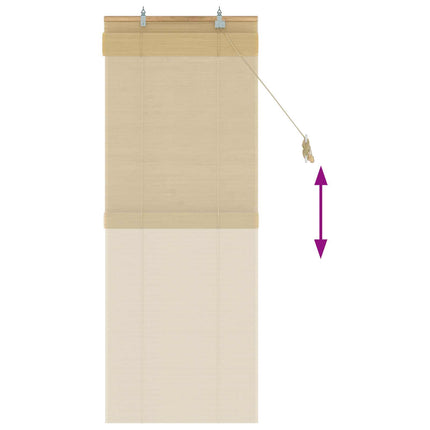 Rullgardin Naturlig 70 x 160 cm Bambu