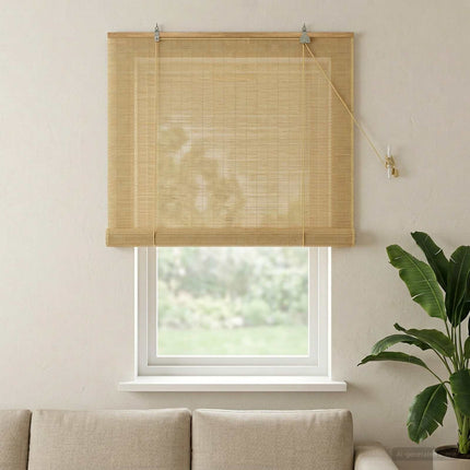 Rullgardin Naturlig 100 x 160 cm Bambu
