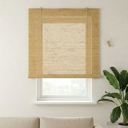 Rullgardin Naturlig 160 x 160 cm Bambu