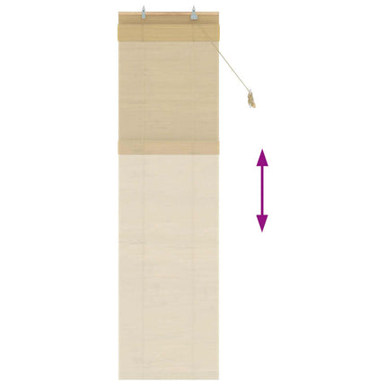 Rullgardin Naturlig 60 x 220 cm Bambu