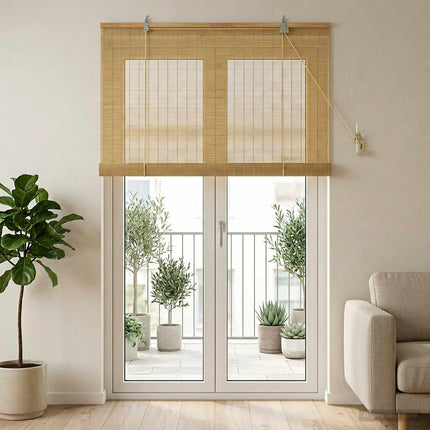 Rullgardin Naturlig 100 x 220 cm Bambu