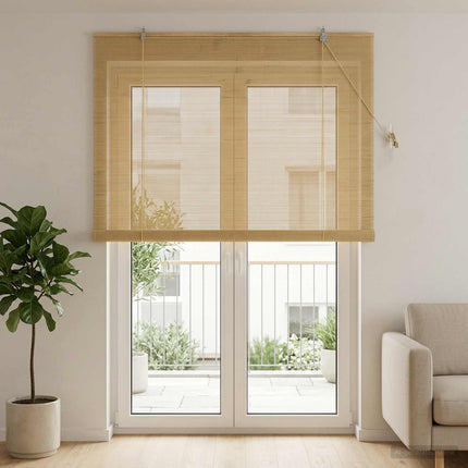 Rullgardin Naturlig 160 x 220 cm Bambu
