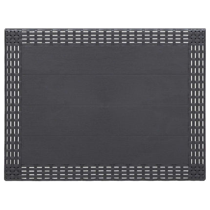 Lounge-set med kudde 3 pcs Antracit PP