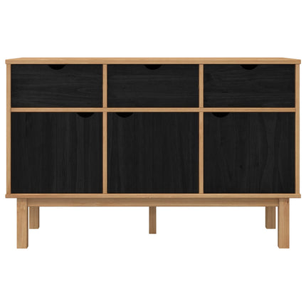 Sideboard OTTA Brun och svart 114 x 43 x 73,5 cm