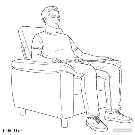 Soffset 3 st Mörkgrå Faux Mockaläder