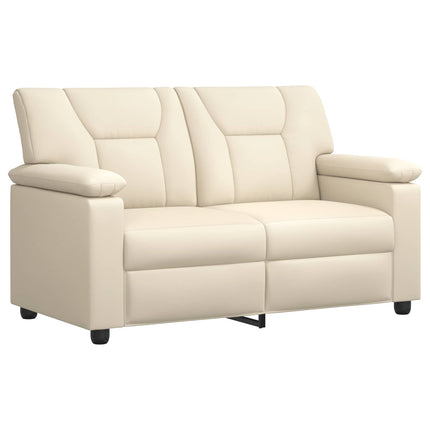 Soffa Gräddvit 151 x 85 x 93 cm Konstläder