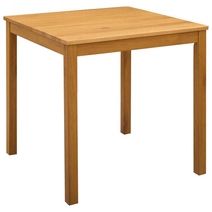 Matgrupp 3 st Beige Massivt Ekträ
