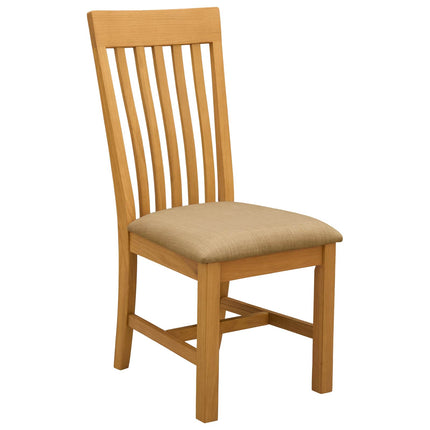 Matgrupp 7 st Beige Massivt Ekträ