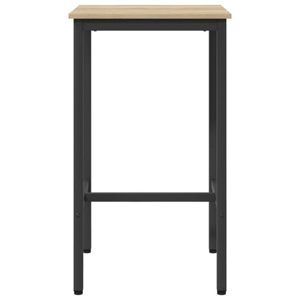 Barbord 52 x 52 x 90 cm Konstruerat trä Sonoma-ek Rektangulär