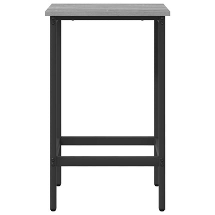 Barpall 2 pcs Grå Sonoma 40 x 32 x 64 cm Konstruerat trä