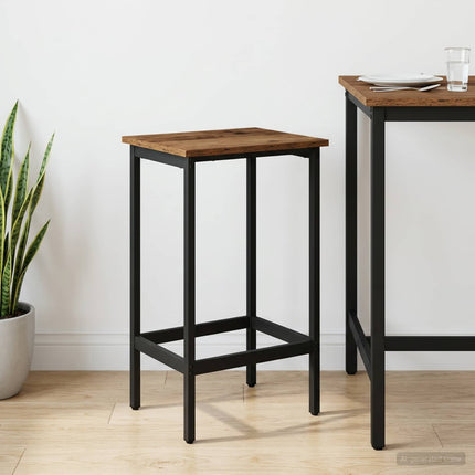 Barpall Gammalt trä 40 x 32 x 64 cm Konstruerat trä