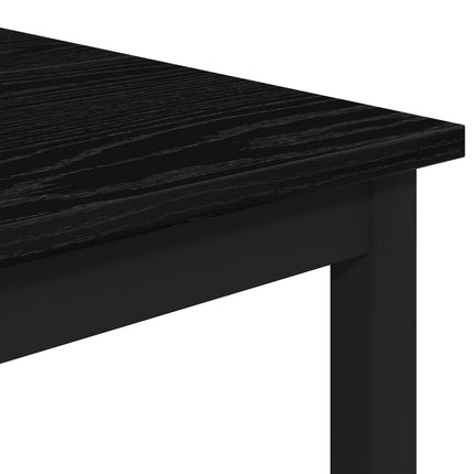 Barbord 52 x 52 x 110 cm Konstruerat trä Svart ek Rektangulär