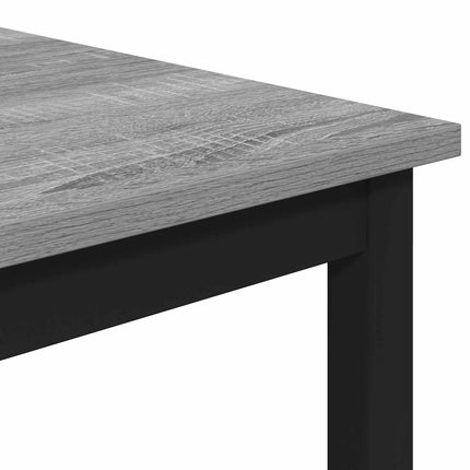 Barbord 52 x 52 x 110 cm Konstruerat trä Grå Sonoma Rektangulär