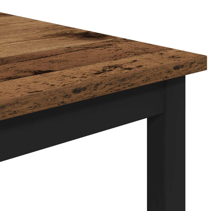 Barpall 2 st Gammalt trä 40 x 32 x 74 cm Konstruerat trä