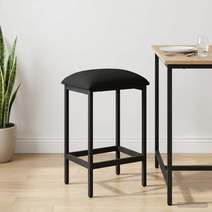 Barpall Svart 40 x 32 x 64 cm Konstruerat trä