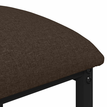 Barpall 2 pcs Taupe 40 x 32 x 74 cm Konstruerat trä
