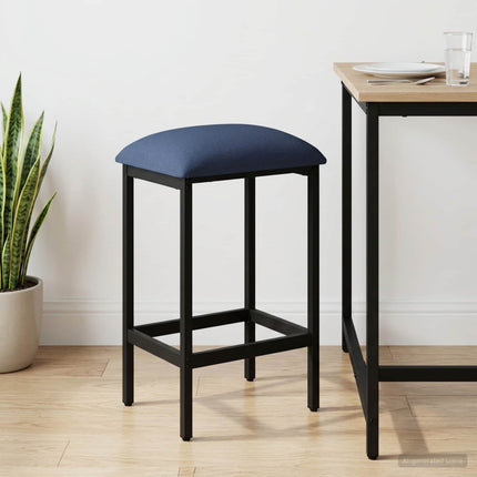 Barpall Blå 40 x 32 x 74 cm Konstruerat trä