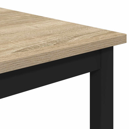 Barpall 2 pcs Sonoma-ek 40 x 32 x 74 cm Konstruerat trä