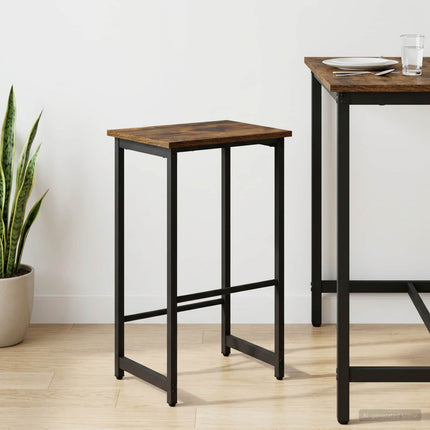 Barpall Rökt ek 40 x 32 x 74 cm Konstruerat trä