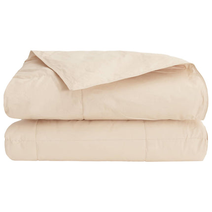 Sommar Duvet Beige 220 x 240 cm 100% Naturlig Kapok