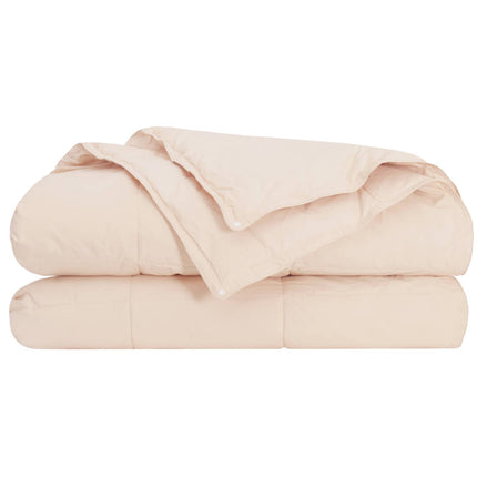 Duntäcke Beige 140 x 220 cm Kapokfiber