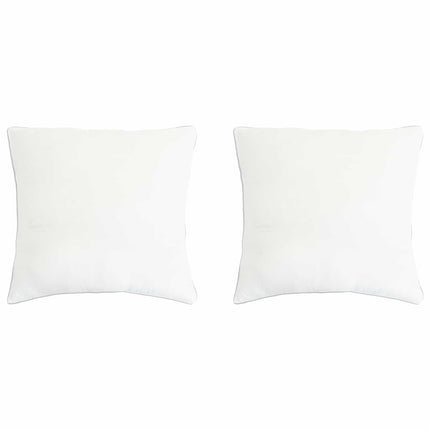 Kudde 2 pcs Vit 65 x 65 cm Bambufiber