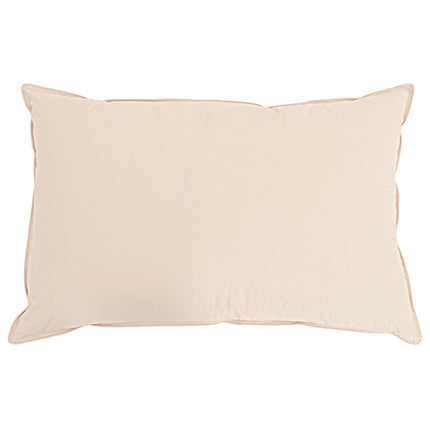 Kudde Beige 40 x 60 cm Kapok Fiber
