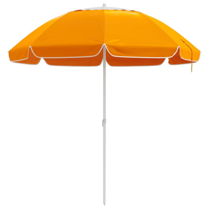 Trädgårdsparasol 240 cm 170T polyester Orange