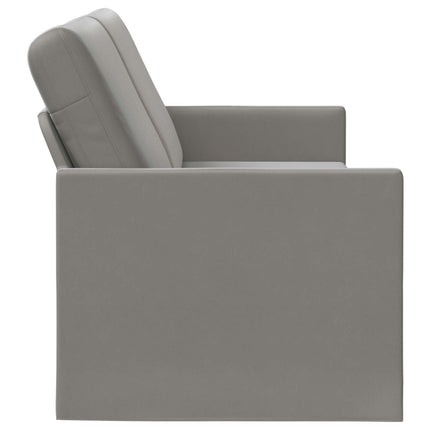 3-sitssoffa Ljusgrå 190 x 81 x 82 cm Sammet (V)