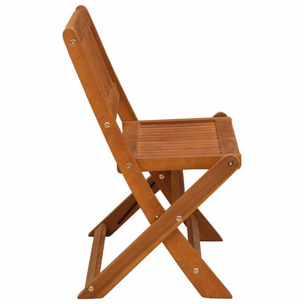 Barnbänk Brun 61 x 38 x 57 cm Massiv Eukalyptus Trä