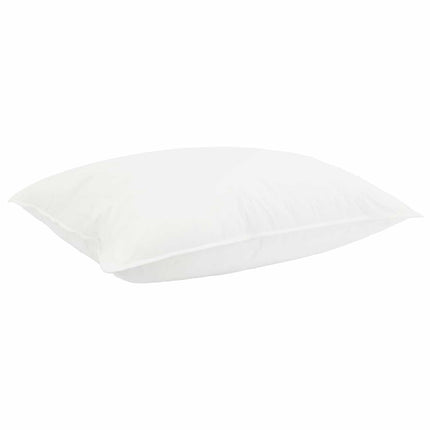 Duntäcke och Kuddset 2 st Vit Bambufiber