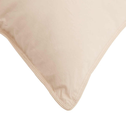 Täckeset 2 st 140 x 220 cm 250 gsm Naturlig Kapok Beige