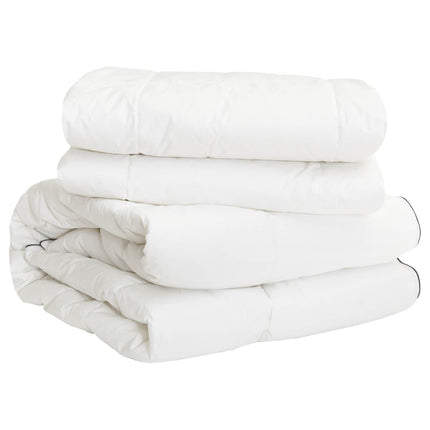 Täckeset 3 st Vit Bambu