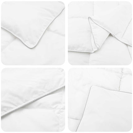 Duntäcke och Kuddset 3 st 240 x 220 cm Vinter 1800 g/st Vit