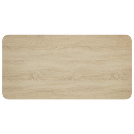 Matbord 100 x 50 x 75 cm Konstruerat trä Sonoma-ek Rektangulär