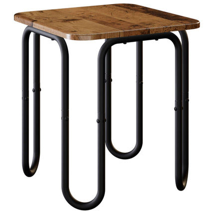 Kaffeebord Gammalt trä 40 x 40 x 45 cm Konstruerat trä