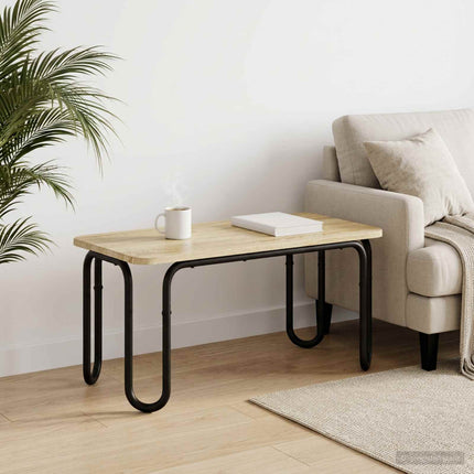 Kaffeebord Sonoma-ek 79,5 x 40 x 36 cm Konstruerat trä