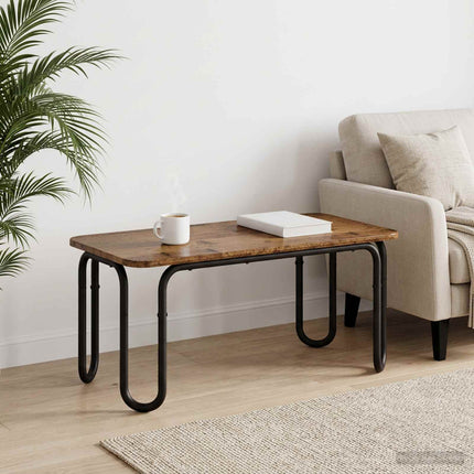 Kaffeebord Gammalt trä 79,5 x 40 x 36 cm Konstruerat trä