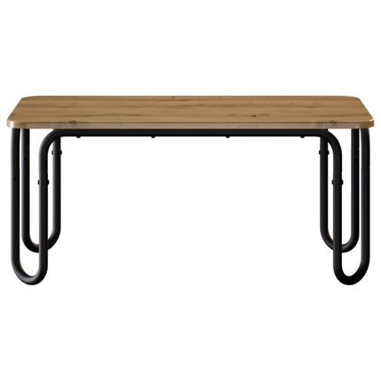 Kaffeebord Artisan-ek 79,5 x 40 x 36 cm Konstruerat trä
