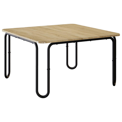 Kaffeebord Sonoma-ek 79,5 x 79,5 x 45 cm Konstruerat trä