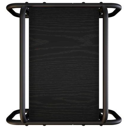 Kaffeebord Svart ek 40 x 40 x 51 cm Konstruerat trä