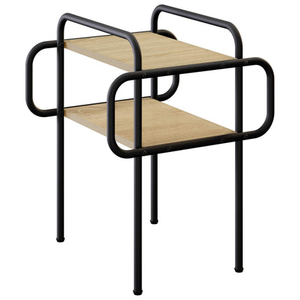 Kaffeebord Sonoma-ek 40 x 40 x 51 cm Konstruerat trä