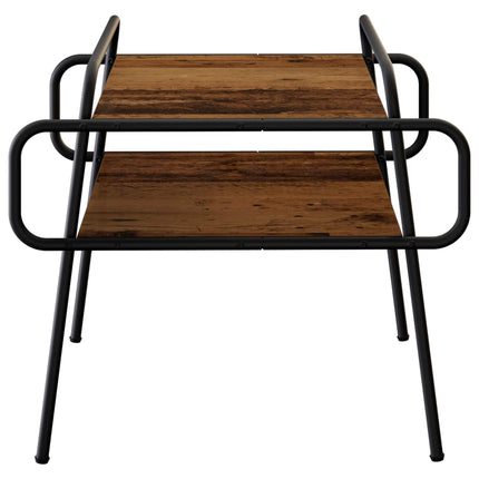 Kaffeebord Gammalt trä 50 x 50 x 51 cm Konstruerat trä