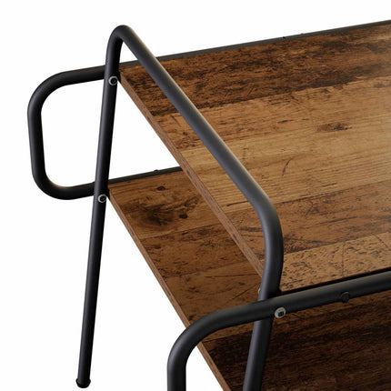 Kaffeebord Gammalt trä 60 x 30 x 51 cm Konstruerat trä