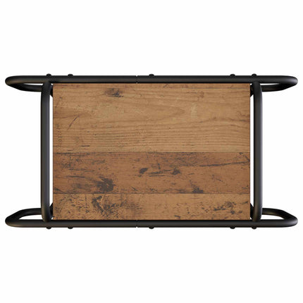 Kaffeebord Gammalt trä 60 x 30 x 51 cm Konstruerat trä