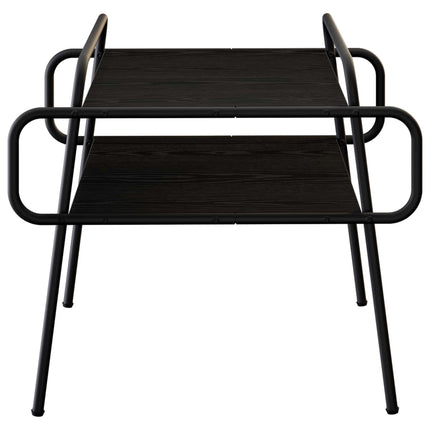 Kaffeebord Svart ek 60 x 60 x 51 cm Konstruerat trä